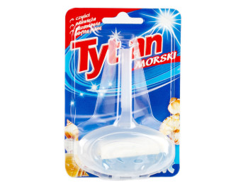 Двухфазный блок для унитаза Tytan "Морской" корзинка