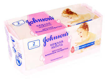 Влажные салфетки детские Johnsons Baby "Нежная забота" 112шт