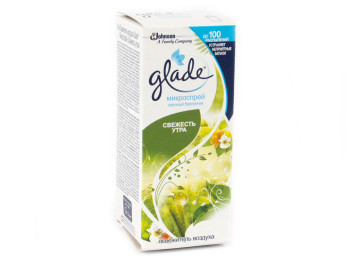 Освежитель воздуха - запаска микроспрей Glade "Утренняя свежесть" 10мл
