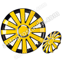 Колпак Olszewski ONYX 15'' black yellow (цена за 1шт)
