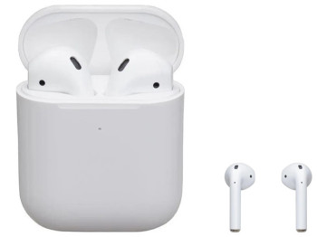 Блютуз Стерео Гарнитура Airpods 2 реплика Цвет Белый