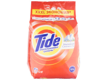 Пральний порошок автомат TIDE Альпійська свіжість 6кг