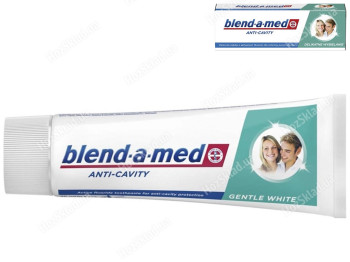 Зубная паста Blend-a-med Анти Кариес, Нежное Отбеливание, 75мл