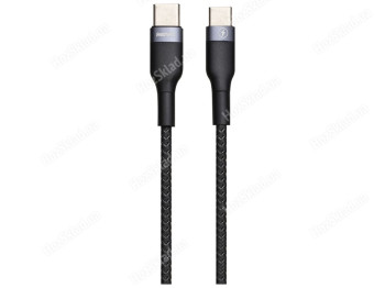 Кабель USB Remax RC-010 Sury 2 PD Type-C to Type-C Цвет Чёрный