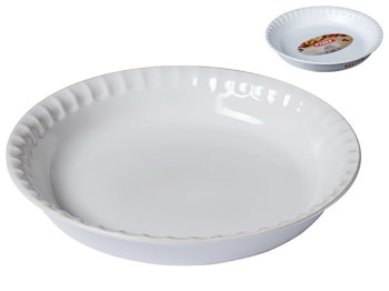 Форма Pyrex Supreme white, 25см, керамическая, круглая, 3426470277396