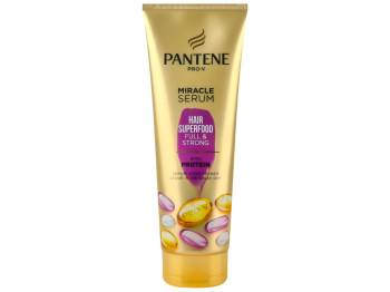 Кондиционер для волос Pantene Pro-V Miracle Serum Питательный коктейль, Объемный и крепкий, 200мл