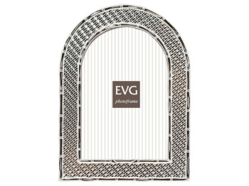 Фоторамка 10×15 см EVG, Onix Z10 Silver, металл, 14×19×1,5 см 6900071192434