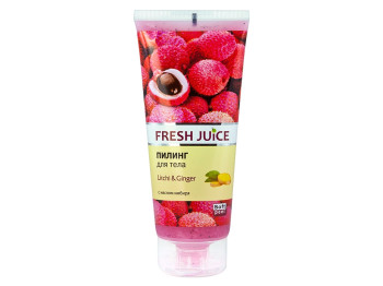 Пілінг для тіла Fresh Juice Litchi&Ginger 200мл