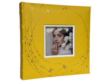Фотоальбом EVG Yellow, 200 фото, 10×15 см, переплёт книжный