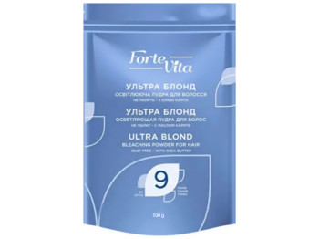 Засіб для освітлення волосся Forte Vita ультра блонд, дой-пак, 500мл