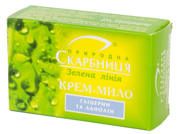 Крем-мыло "Природна скарбниця" "Глицерин и ланолин" 100гр.