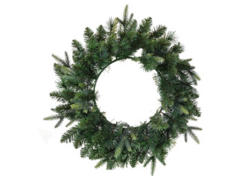 Вінок зі штучної хвої, 190 гілок, D60см