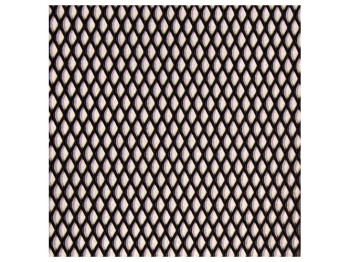 Решетка декоративная 100x20см black №2 Без упаковки