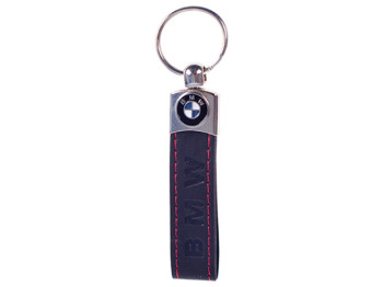 Брелок кожзам. длинный 1шт BMW