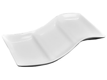 Менажниця Simply, порцеляна, 28x13см