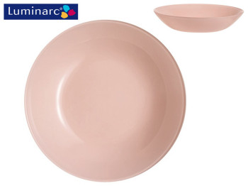 Тарілка супова Luminarc Arty Pink Quartz 20см 42852