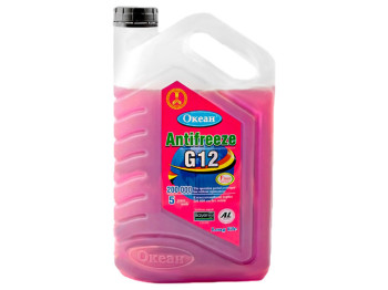 Антифриз Anti-freeze GRS-40 G12 red "Океан" канистра 5л красный