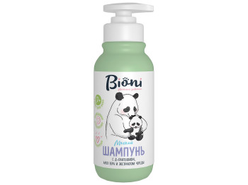 Шампунь детский Bioni для самых маленьких с алоэ вера и экстрактом череды 250мл