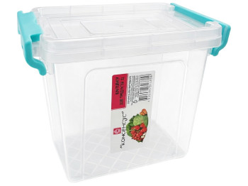Контейнер для продуктов XL, пластик, 15,5×17,5×11,5см, цвет прозрачный