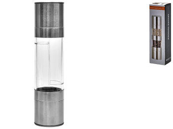 Мельница для специй двойная, 23см