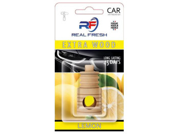 Освежитель воздуха жидкий Real Fresh Extra Wood, Lemon, 5мл