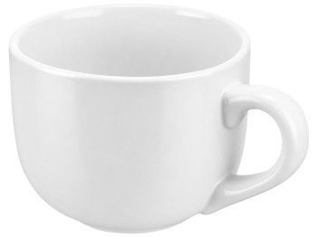Чашка Jumbo Family, кераміка, 520мл, 11,5×8,5см, колір білий