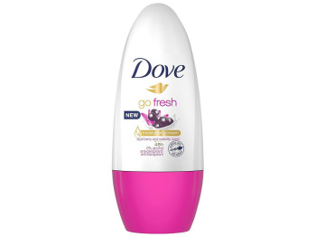 Дезодорант-антиперспірант кульковий Dove Go fresh Ягоди асаї і водяна лілія 50мл