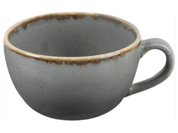 Чашка чайна Porland Dark Grey, 320мл