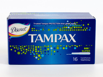 Тампоны Tampax CEF "Super Duo" 16шт 3капли