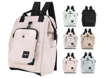 Рюкзак Himawari з додатковою сумкою та відділенням для ноутбука, поліестер, 40×28×17 см, 23×18см