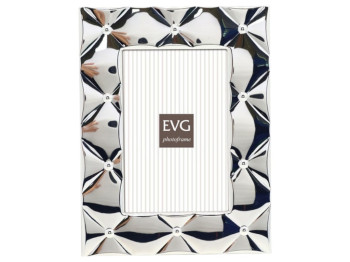 Фоторамка 10×15 см EVG, Onix S12 Silver, металл, 16,1×21,1×1,5 см 6900071192274