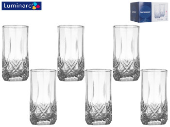 Набор стаканов Luminarc "Brighton" высоких 310мл (цена за набор 6шт) 15861