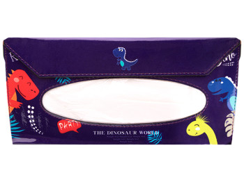 Держатель для автомобильных салфеток (мультяшные динозавры) арт.TMZ-149-kids