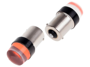 Лампа діодна S25, 1156 Silicone, R, 10625
