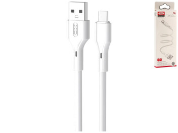 Кабель USB XO NB230 Rock Series Type-C 2.4A Цвет Белый