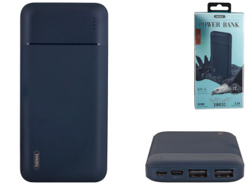 Power Bank Remax RPP-96 Lango series 10000 mAh, Синий