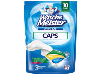 Капсулы для стирки Wasche Meister Universal, 10 шт