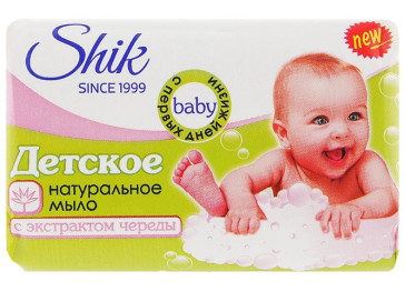 Мило туалетне Шик Дитяче з екстрактом череди, 70г