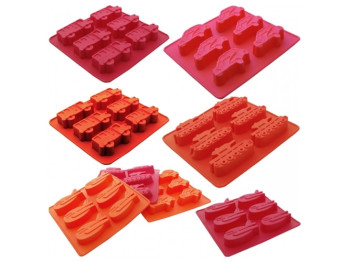 Форма для випікання кексів Машини 19,5x21,8x3см