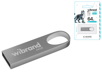 USB Flash Drive Wibrand 64gb Irbis Цвет Серебро