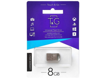 USB флеш-накопитель T&G 8gb Metal 105 Цвет Стальной