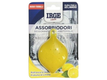 Поглотитель запаха Irge, для посудомоечных машин, лимон