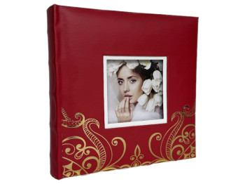 Фотоальбом EVG Red, 200 фото, 10×15 см, палітурка книжкова