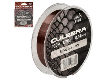 Леска Sam’s Fish Culebra, тест 1,7кг, 0,14мм, 100м