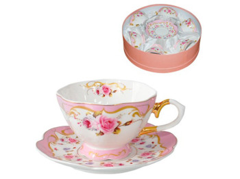 Набор кофейный Екатерина 12 предметов (блюдце, чашка 90мл)