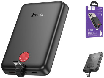 Power Bank Hoco J133A Triumph PD20W magnetic with cable(Type-C) 10000mAh Цвет Черный