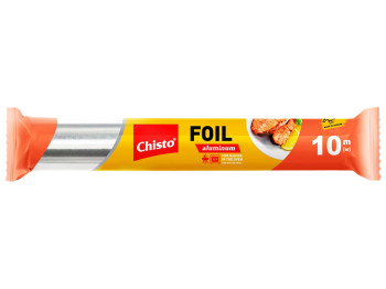 Фольга алюминиевая Chisto для пищевых продуктов 10 м, толщина 9 мкм