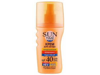 Крем для загара Sun Time Суперзащита SPF40 150мл
