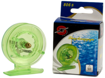 Катушка инерционная Sams Fish пластик 6x4x7см