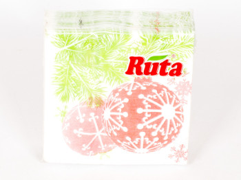 Салфетки "Ruta Double Lux" - "Веточка" двухсл. 40шт 24x24см